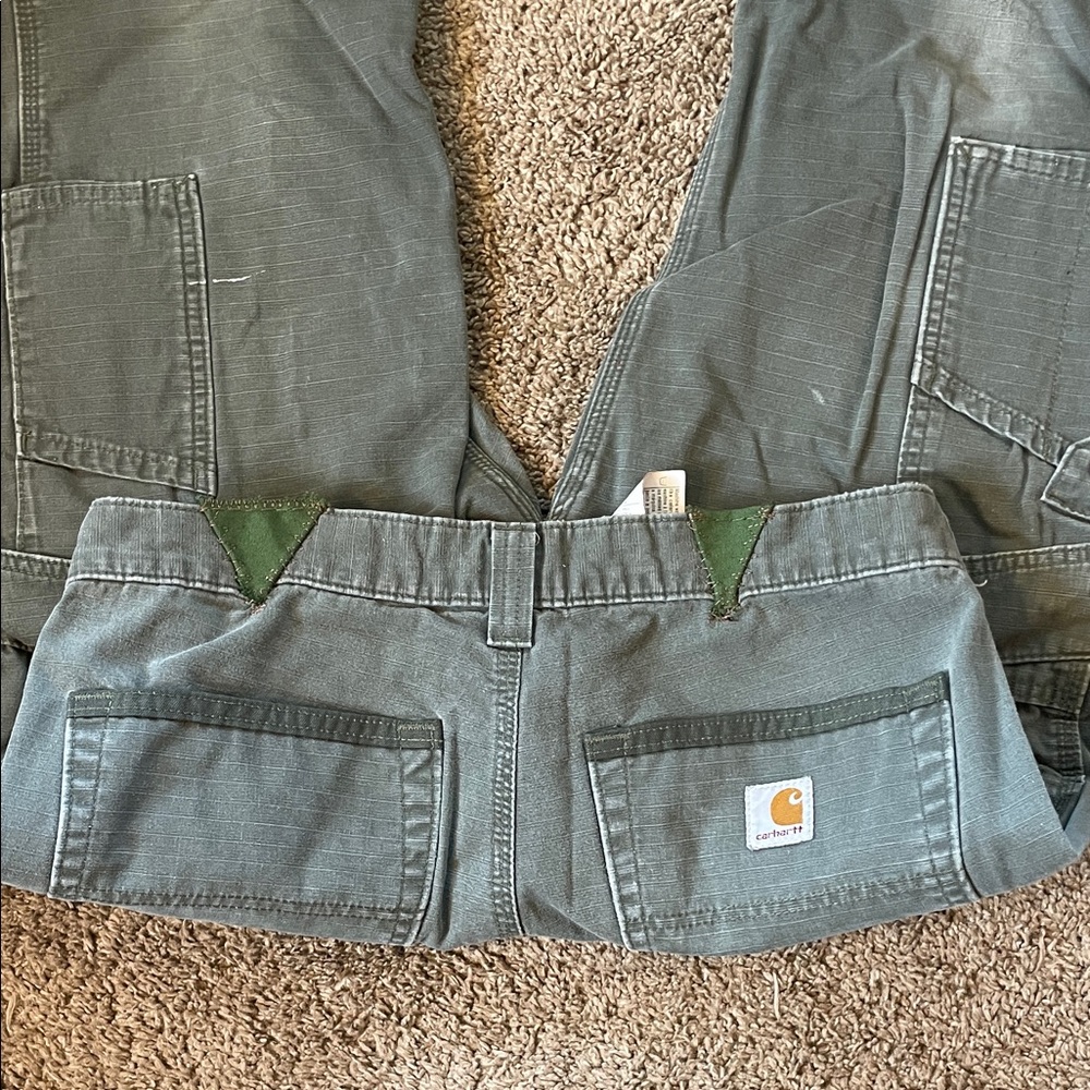 Carhartt Men's Cargo Pants in Sage Green Rip/Stop - Picture 2 of 8